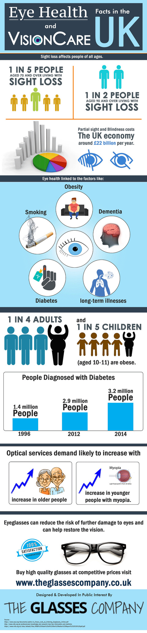 Glasses Company Infographic